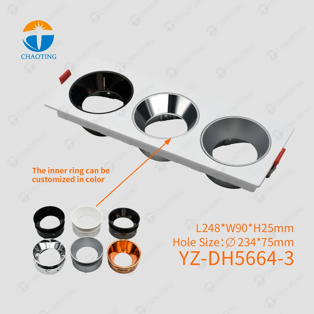 Aluminum Downlight Housing GU10/MR16
