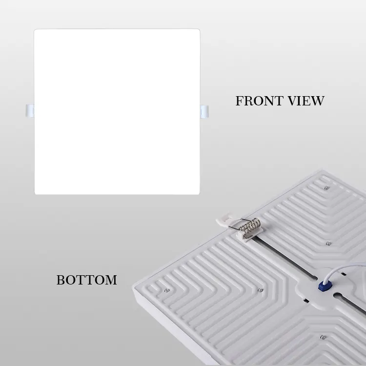 24W Slim Surface-Mounted LED Panel Light CCT Adjustable