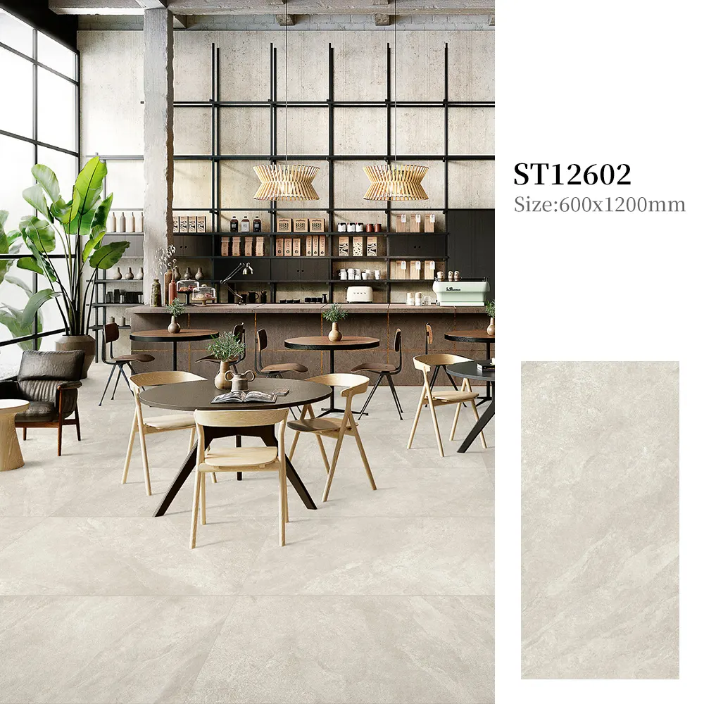Stone-Look Ceramic Wall And Floor Tile 600x1200mm
