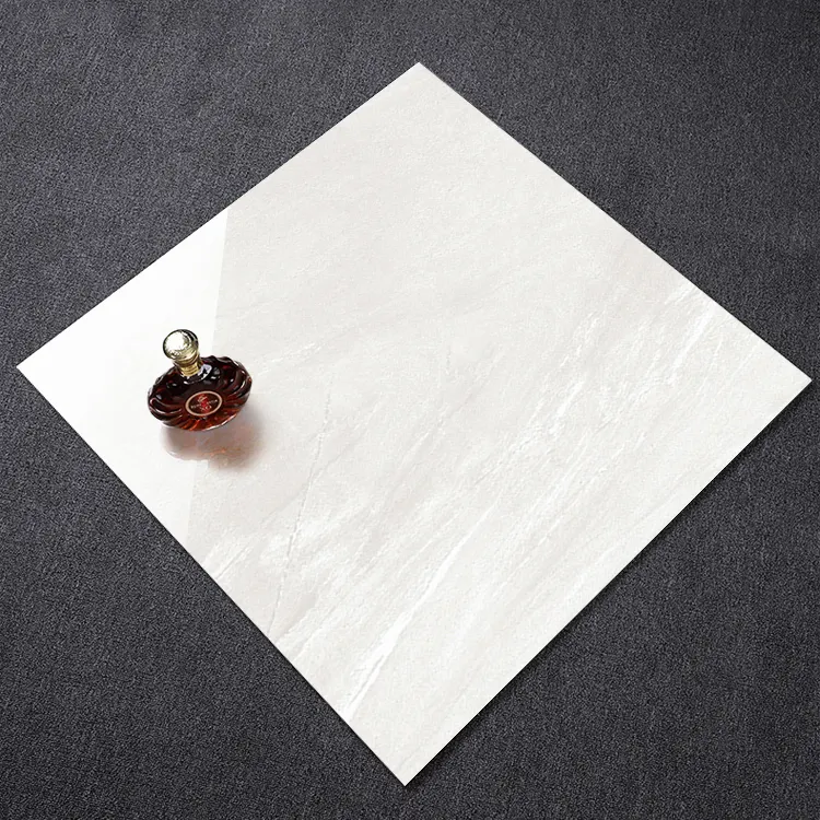Non-Slip Stone-Look Polished Porcelain Floor Tile 600x600mm