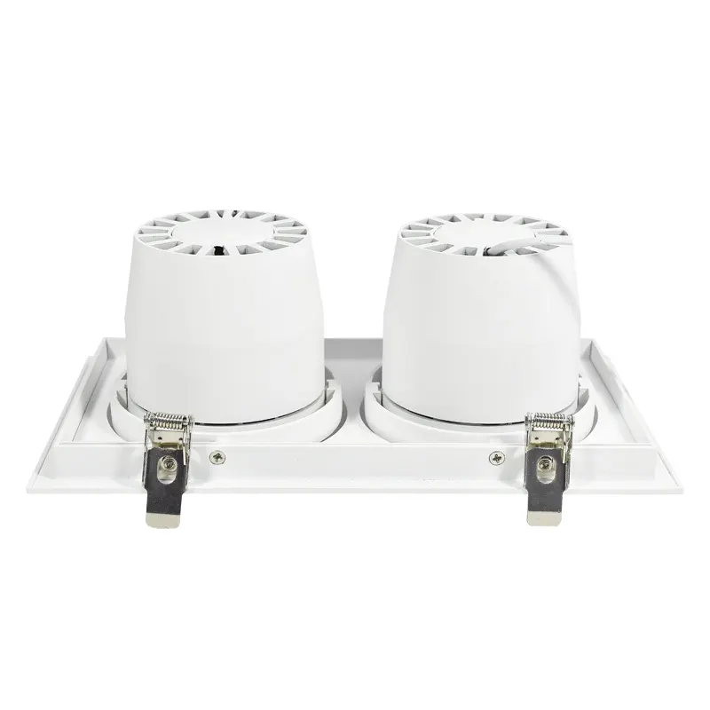Anti-Glare Adjustable Recessed COB LED Downlight 3CCT Selectable