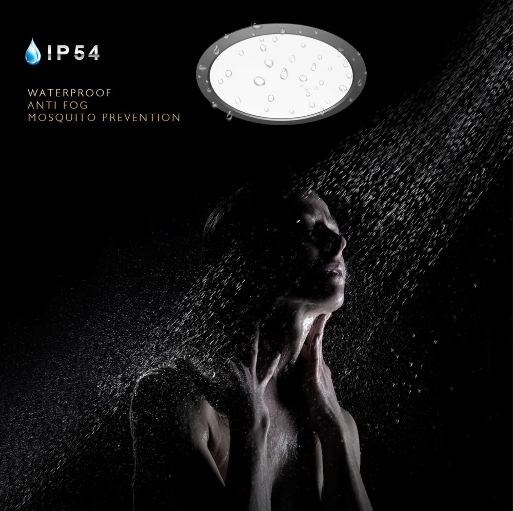 Anti-Glare Recessed Round LED Downlight 7-24W