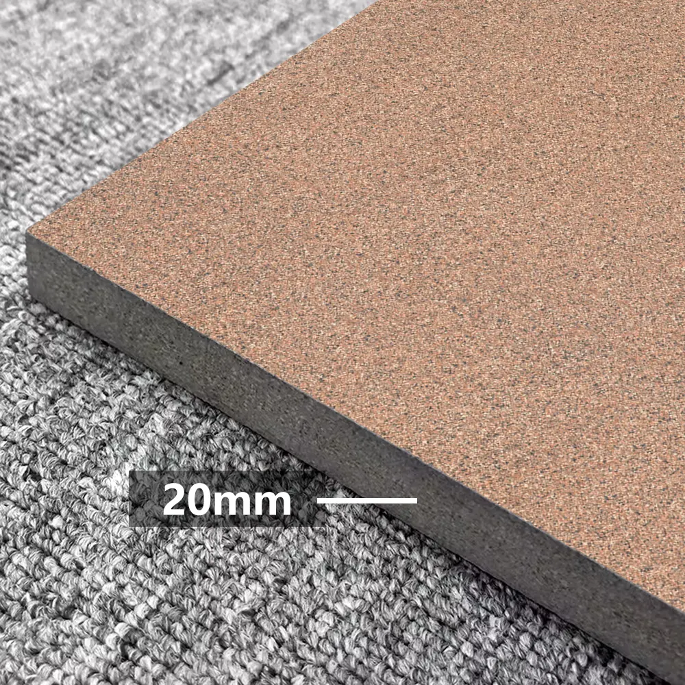 Non-Slip Stone-Look Porcelain Outdoor Tile 600x600mm