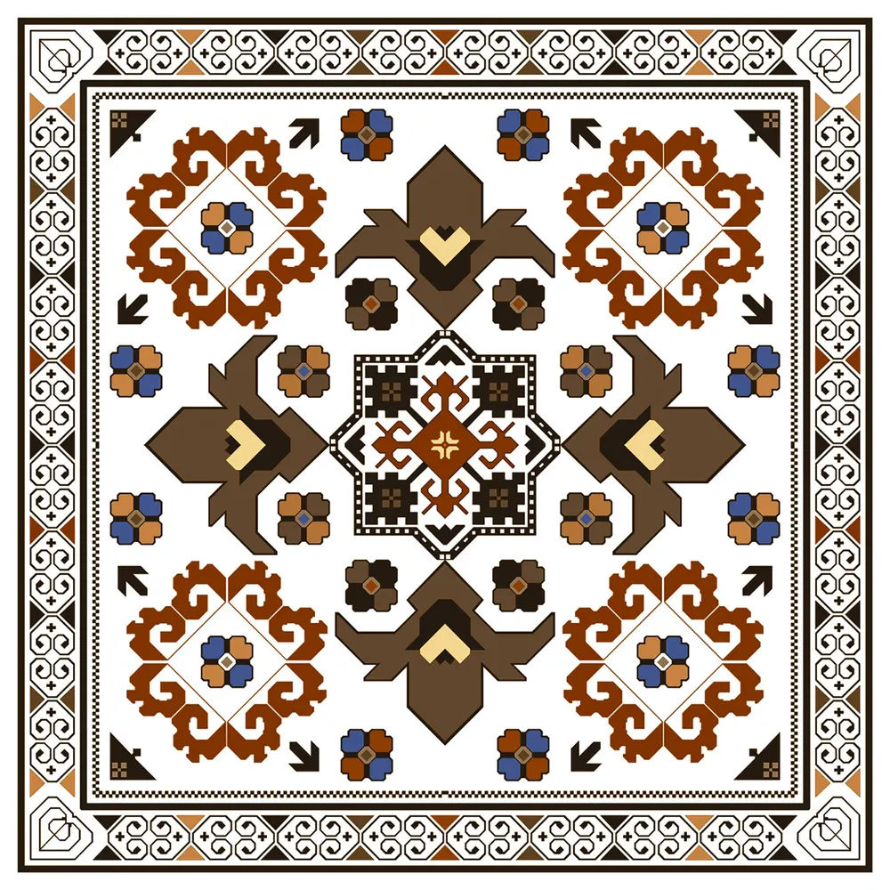 Glazed Ceramic Floor Tile 600x600mm/800x800mm product sample