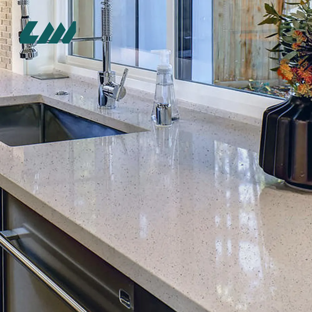 Jade-Look Engineered Quartz Slab 3200x1600mm