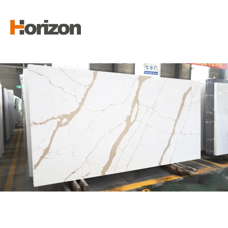 Calacatta Engineered Quartz Slab 3200x1600mm