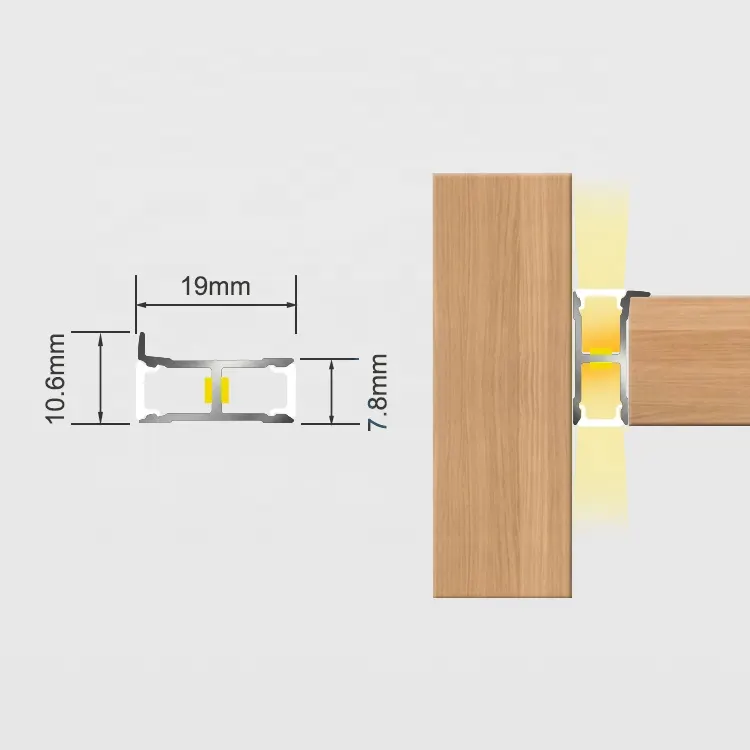 Motion-Sensor Slim Dimmable LED Cabinet Light 14W