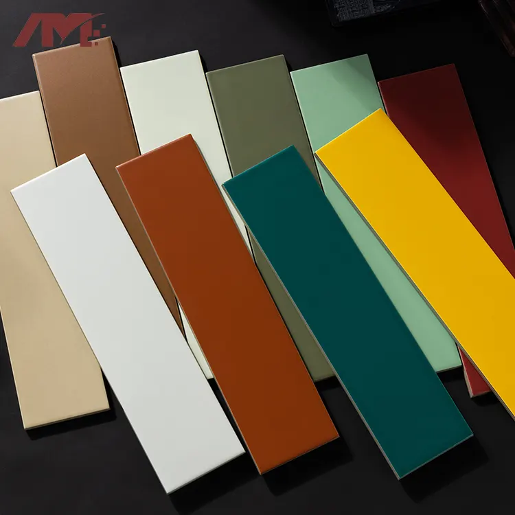 Non-Slip Matte Porcelain Wall Tile 75x300mm
