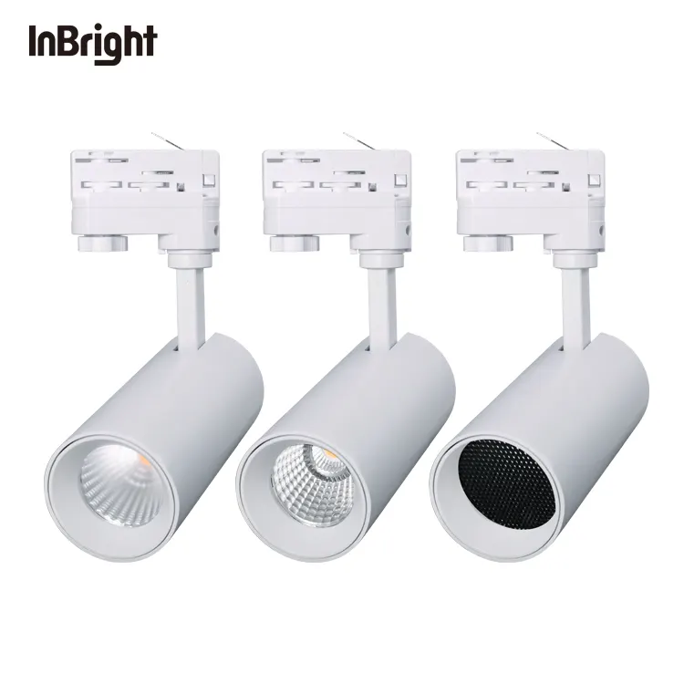 Adjustable Dimmable Aluminum LED Track Spotlight 12-36W