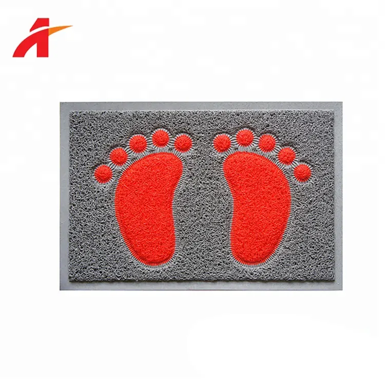 PVC Coil Floor Mat 12-16mm Thick With PVC Backing