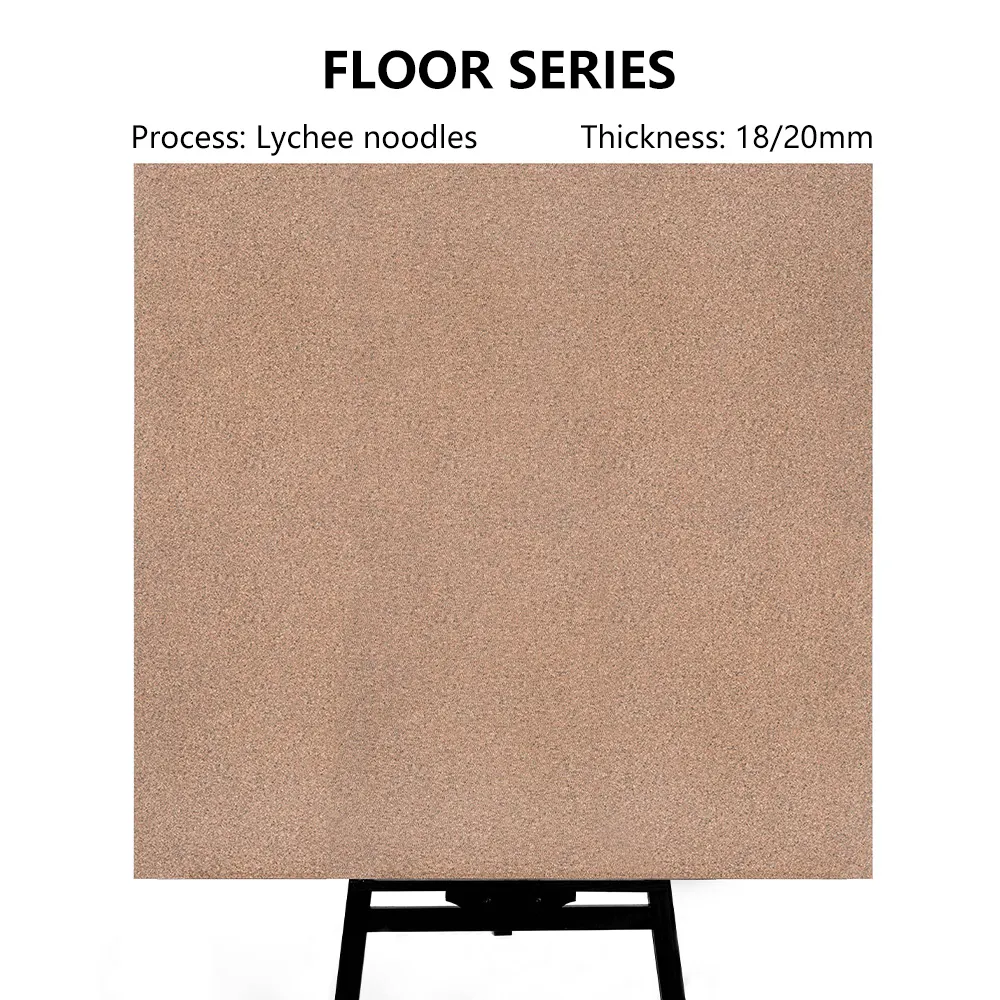 Non-Slip Stone-Look Porcelain Outdoor Tile 600x600mm