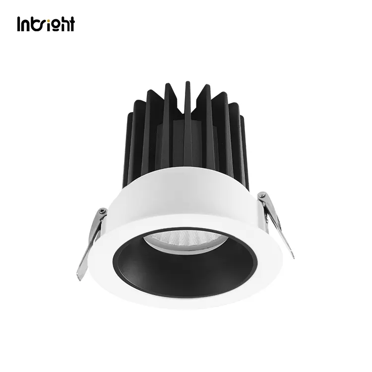 Dimmable Recessed Aluminum COB LED Downlight 10-25W IP65
