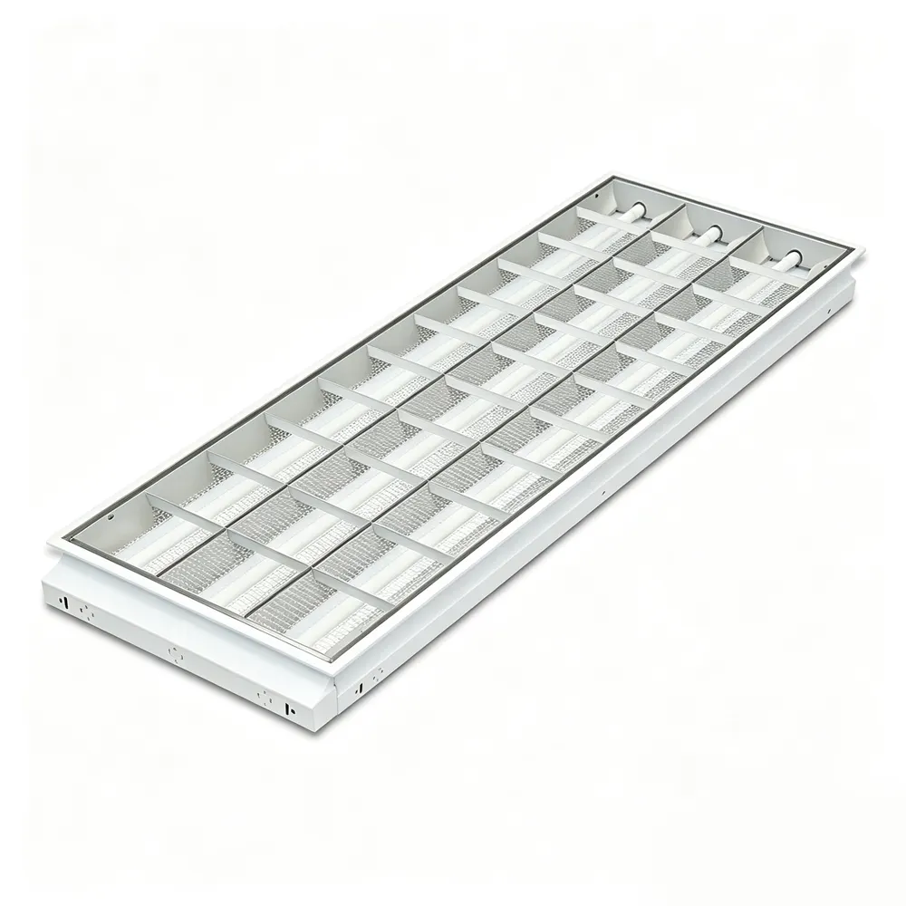 Recessed/Surface-Mounted Steel LED Grille Troffer Light product sample