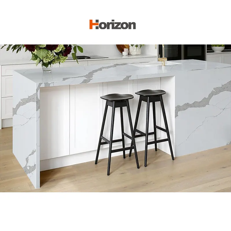 White Engineered Quartz Slab 3200x1600mm