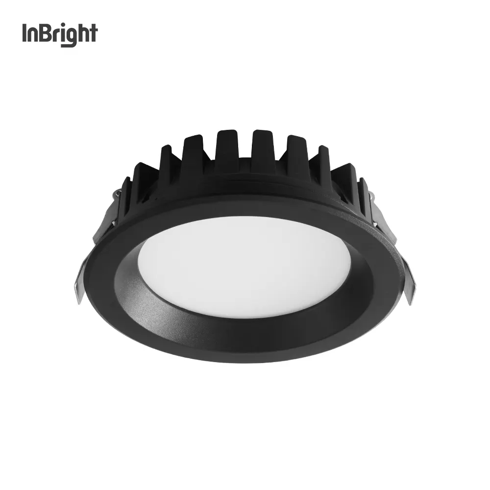 Recessed Round Aluminum LED Downlight 15-42W IP65