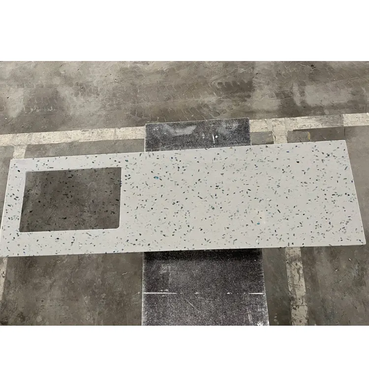 White Engineered Quartz Slab 3200x1600mm