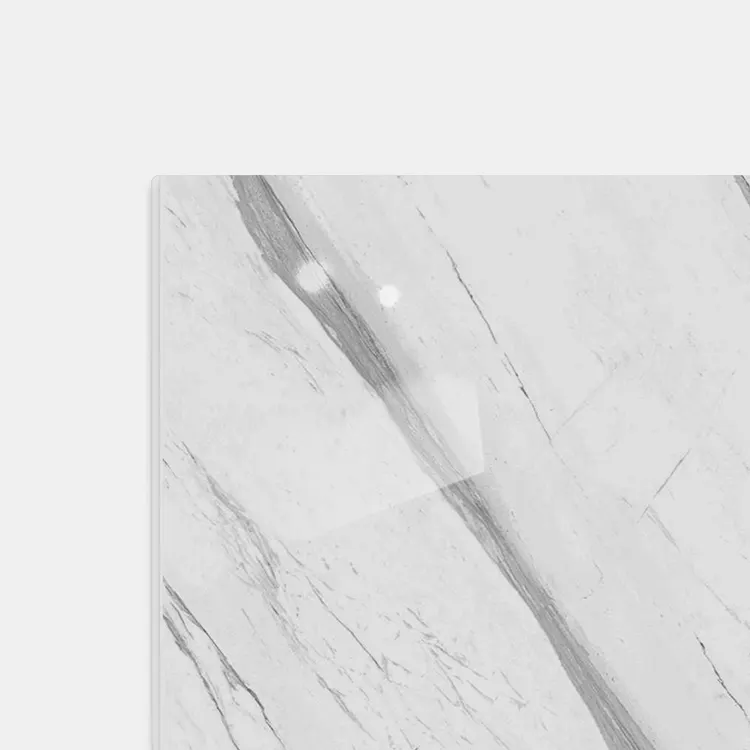 Marble-Look Gray Polished Porcelain Wall And Floor Tile 600x1200mm