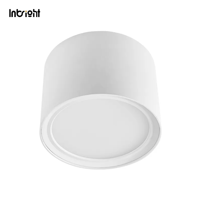 Anti-Glare Adjustable Dimmable Surface-Mounted LED Downlight Black/White 15-50W IP65