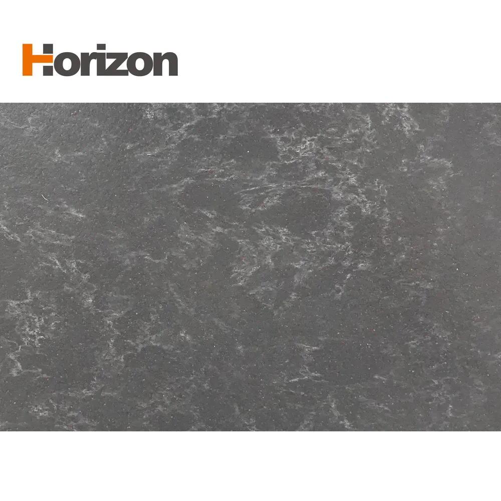 Black Engineered Quartz Slab 3200x1600mm