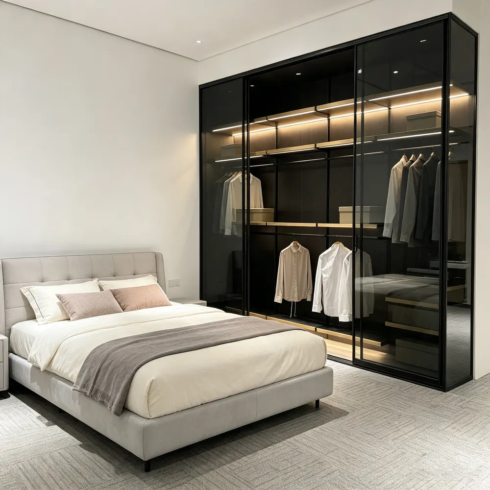 Modern Bedroom Wardrobe For Clothing Storage