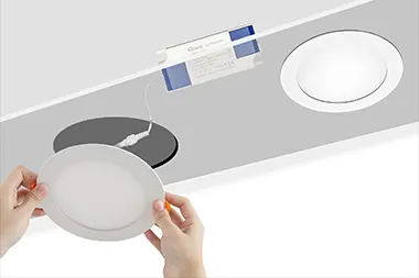 Square Aluminum LED Panel Light 3-24W 5in