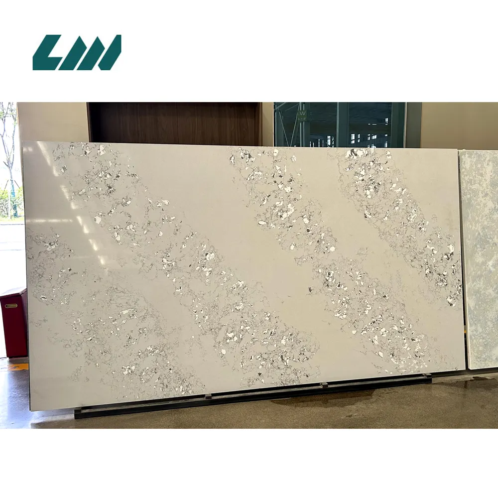 Jade-Look Engineered Quartz Slab 3200x1600mm