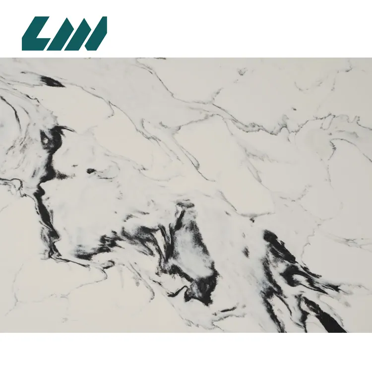 Calacatta White Engineered Quartz Slab 3200x1600mm