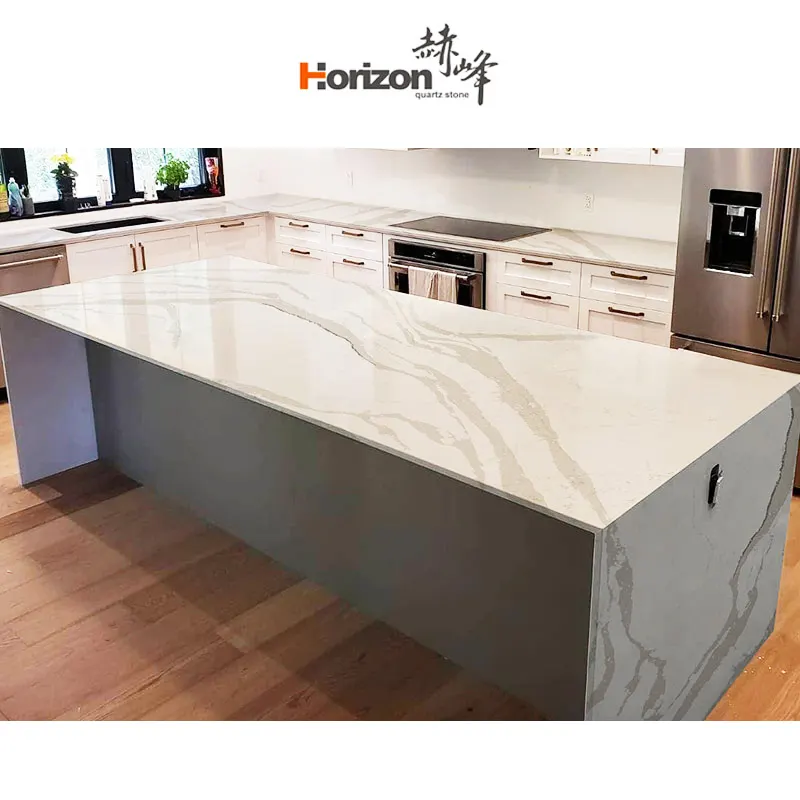 Engineered Quartz Slab 3200x1600mm For Countertops product sample