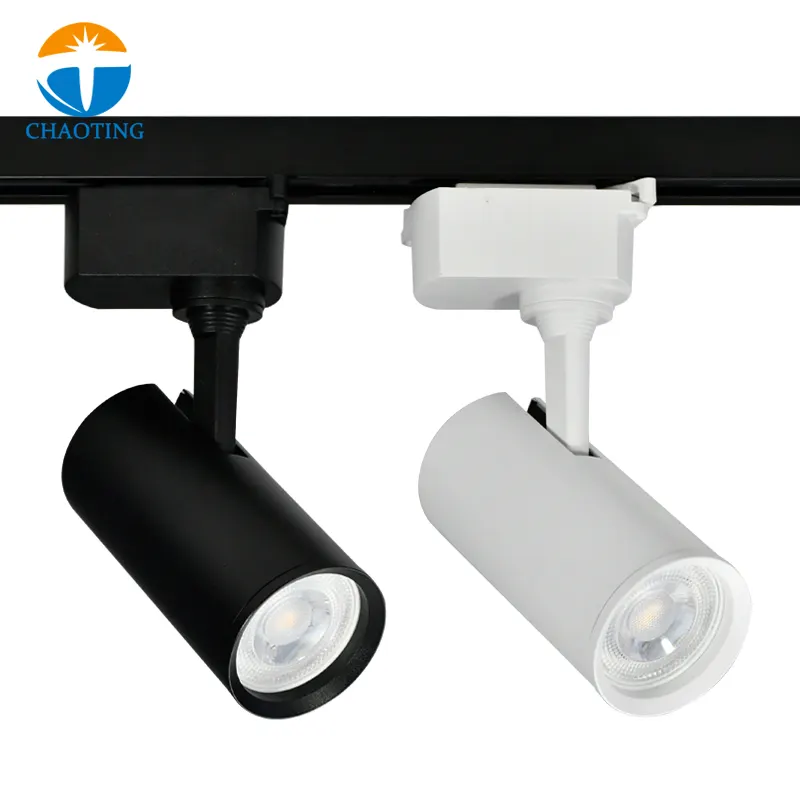 Surface-Mounted Aluminum COB LED Track Spotlight 10-35W