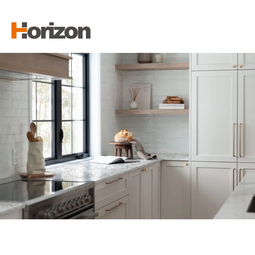 Carrara White Engineered Quartz Slab 3200x1600mm