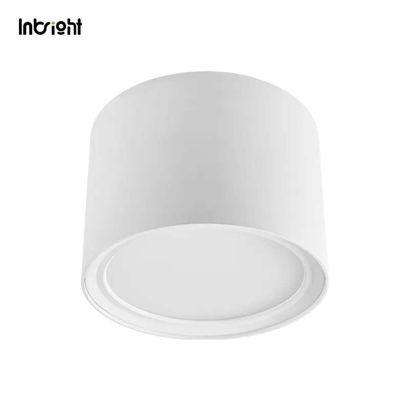 Anti-Glare Adjustable Dimmable Surface-Mounted LED Downlight Black/White 15-50W IP65