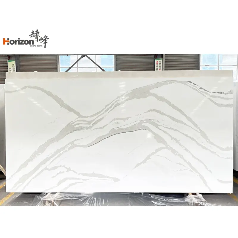 Calacatta Engineered Quartz Slab 3200x1600mm