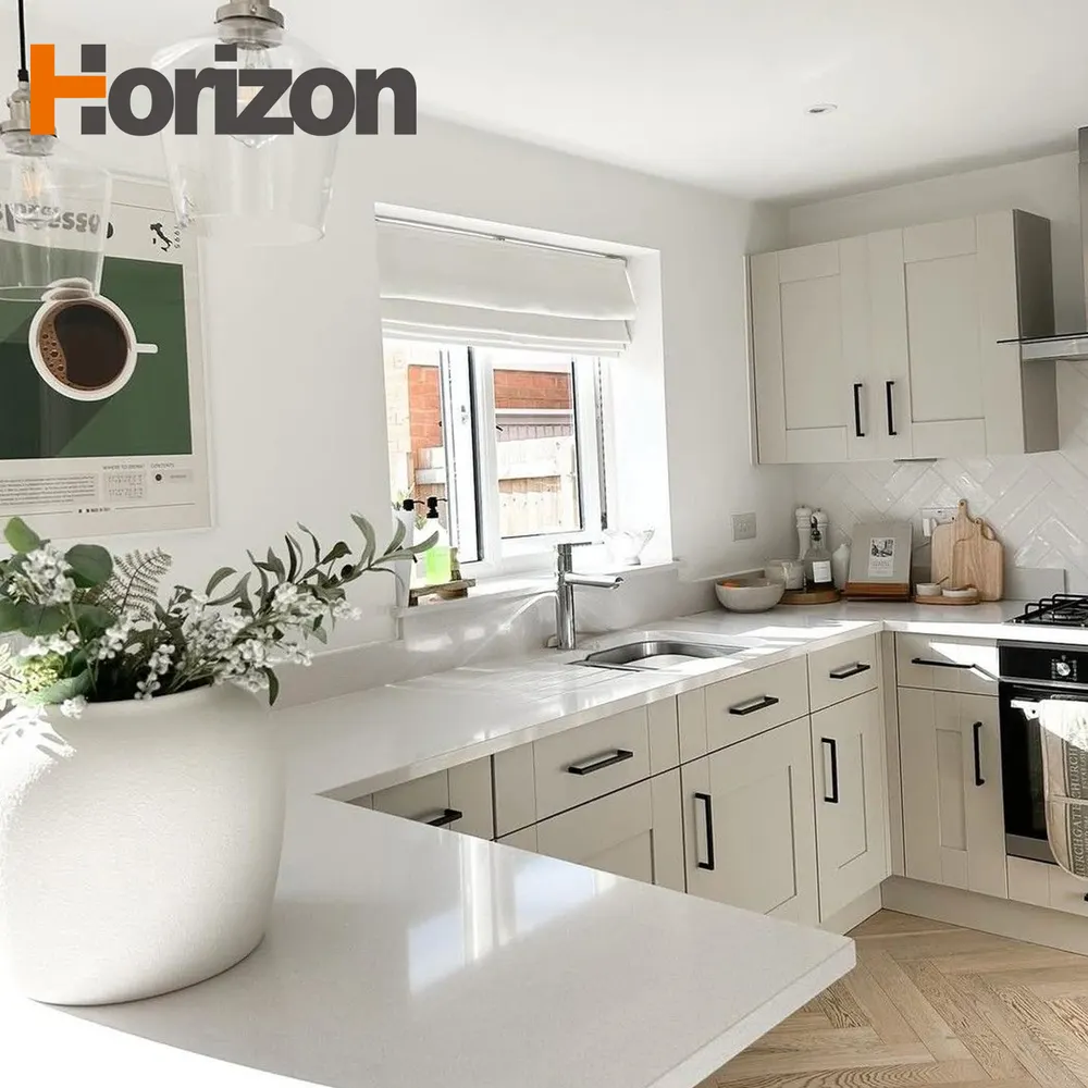 White Engineered Quartz Slab 3200x1600mm