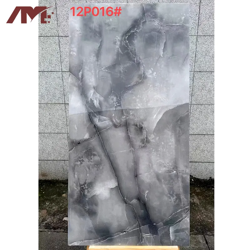 Marble-Look Glossy Porcelain Wall And Floor Tile 600x1200mm