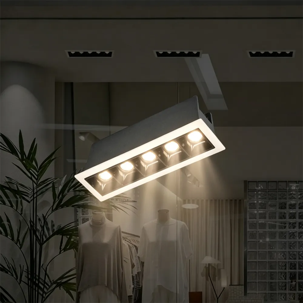 Square Aluminum LED Downlight