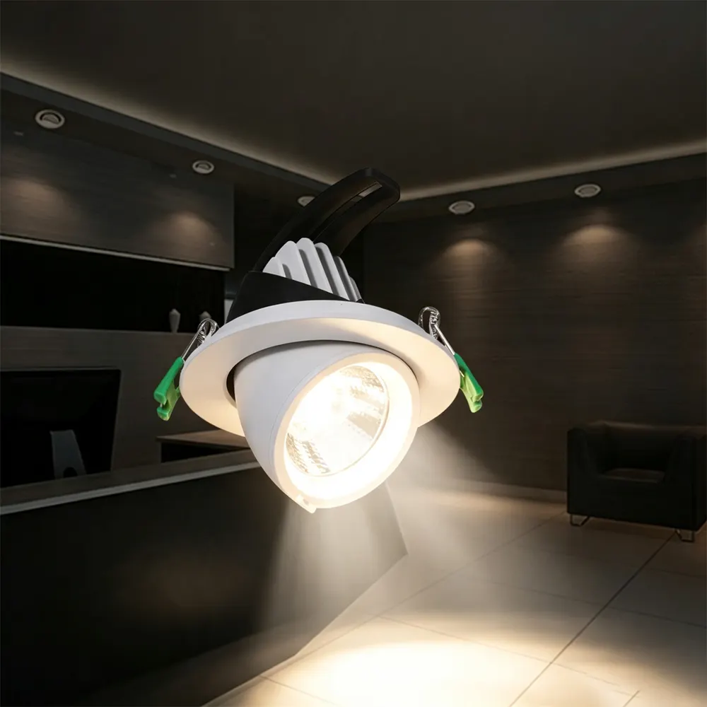Adjustable Recessed Aluminum LED Downlight