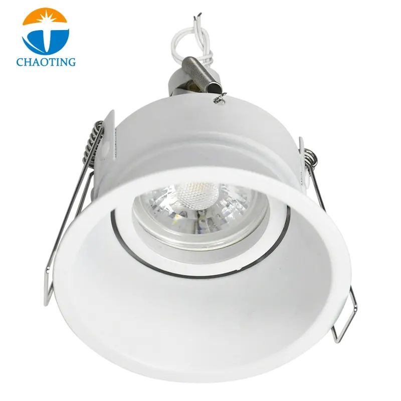 Adjustable Recessed Aluminum Downlight Housing MR16/GU10