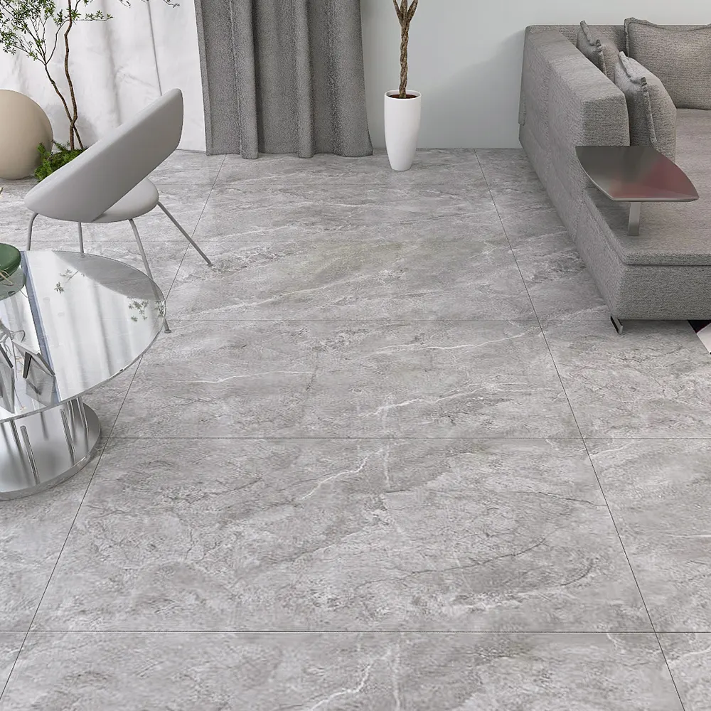 Stone-Look Polished Porcelain Floor Tile 750x1500mm