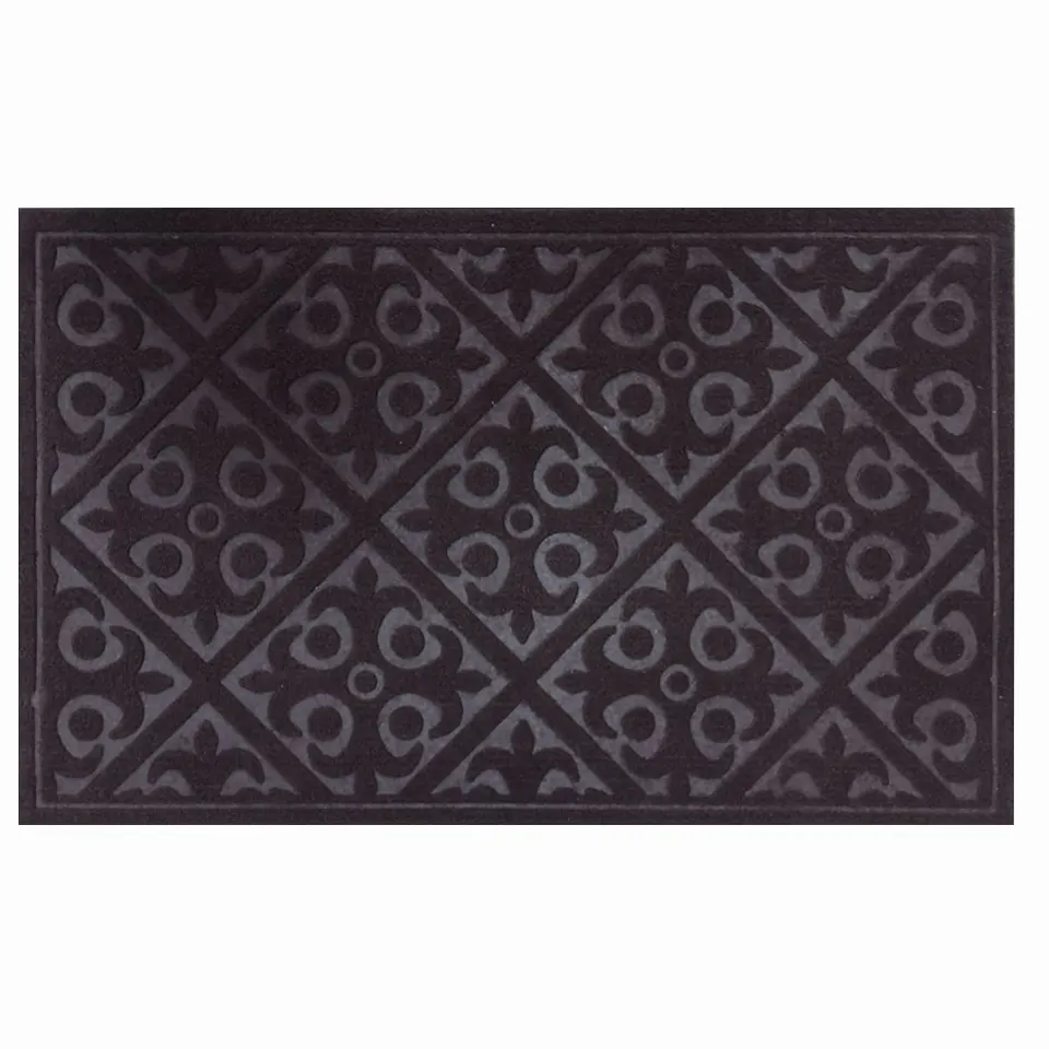 Non-Slip PVC Entrance Door Mat With PVC Backing