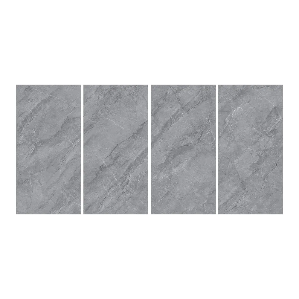 Stone-Look Polished Porcelain Floor Tile 750x1500mm