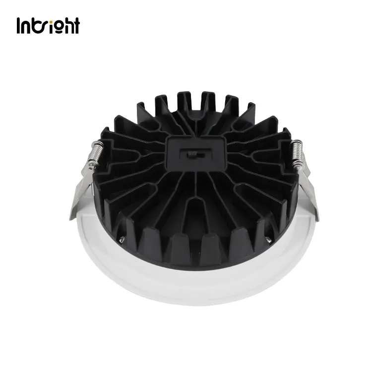 Recessed Aluminum LED Downlight 10-42W Cutout 90-200mm