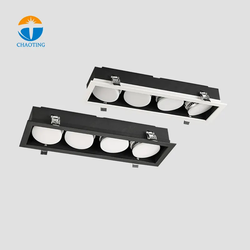 Anti-Glare Recessed Square LED Downlight 5-12W