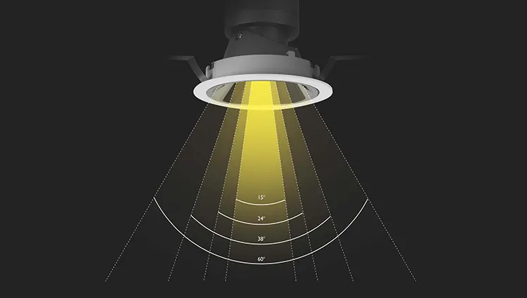 Trimless Recessed Aluminum LED Downlight 9-20/40W IP44