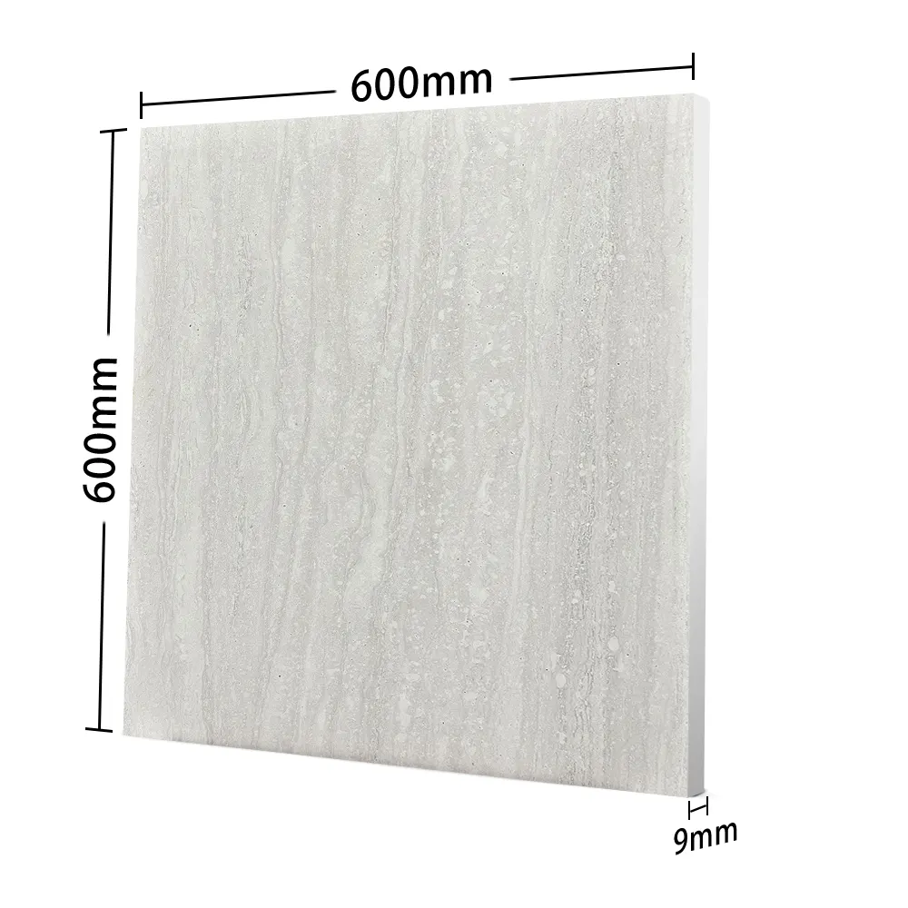 Non-Slip Wood-Look Gray Porcelain Wall And Floor Tile 600x600mm