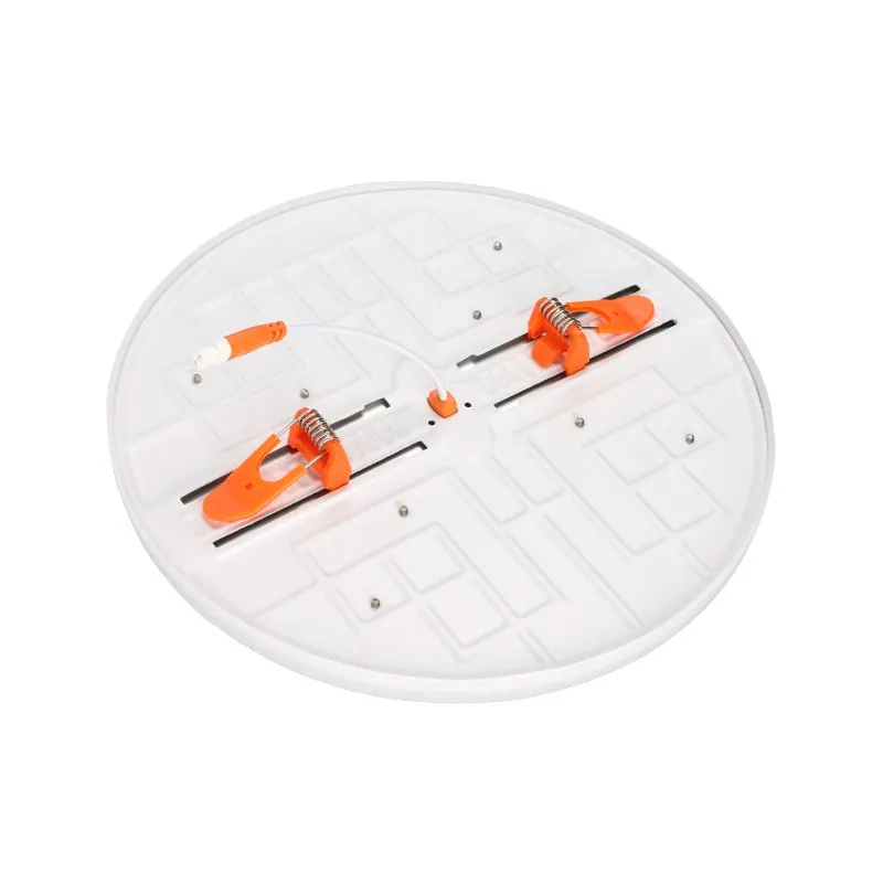 Trimless Recessed Plastic LED Panel Light 47x44x29 50W
