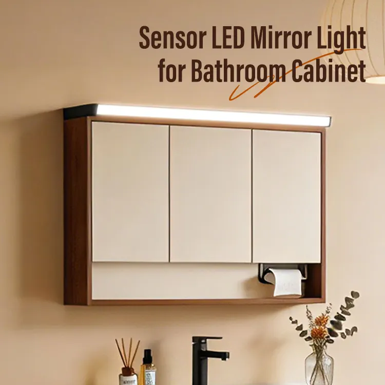 Motion-Sensor LED Bathroom Mirror Light 5.2-11.9W IP44