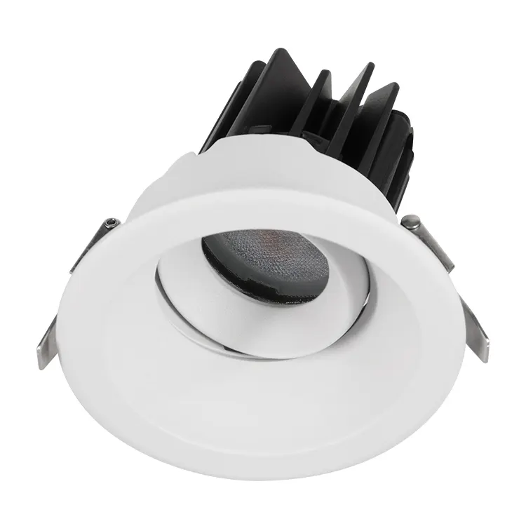 Recessed Round Aluminum LED Downlight 8-28W IP65