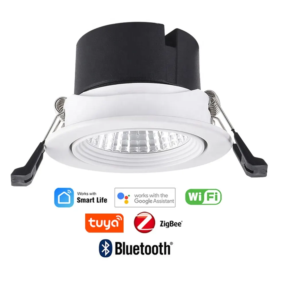 Adjustable Dimmable Recessed LED Downlight 5-15W