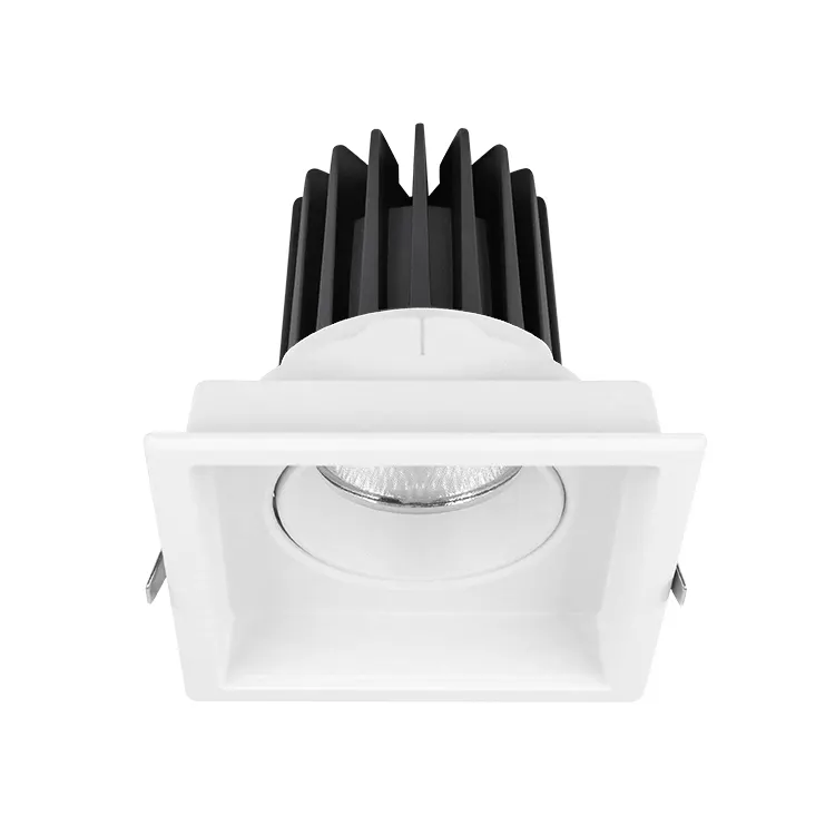Adjustable Recessed Aluminum COB LED Downlight 8-40W