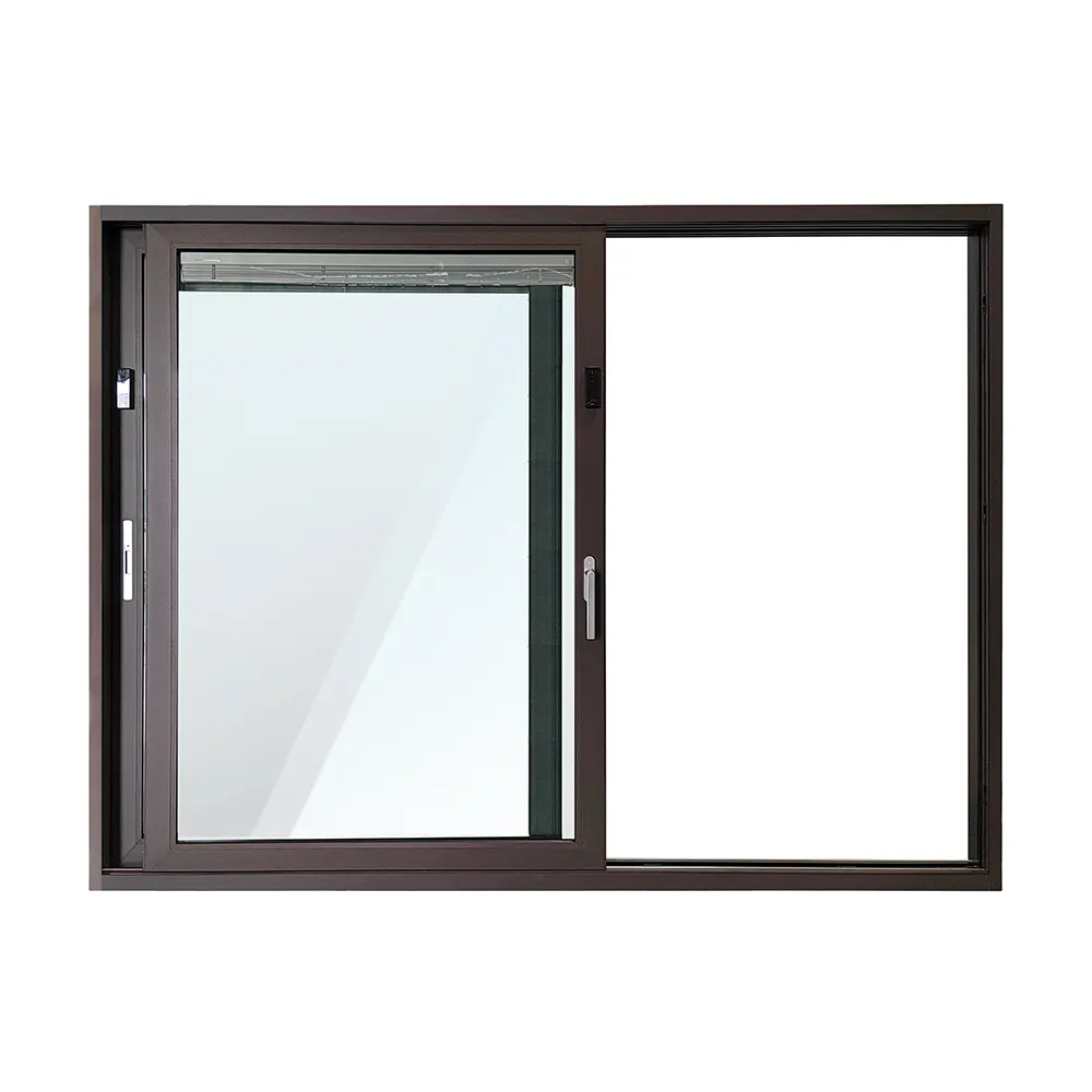 Thermal-Break Aluminum Sliding Door 5+12A+5mm